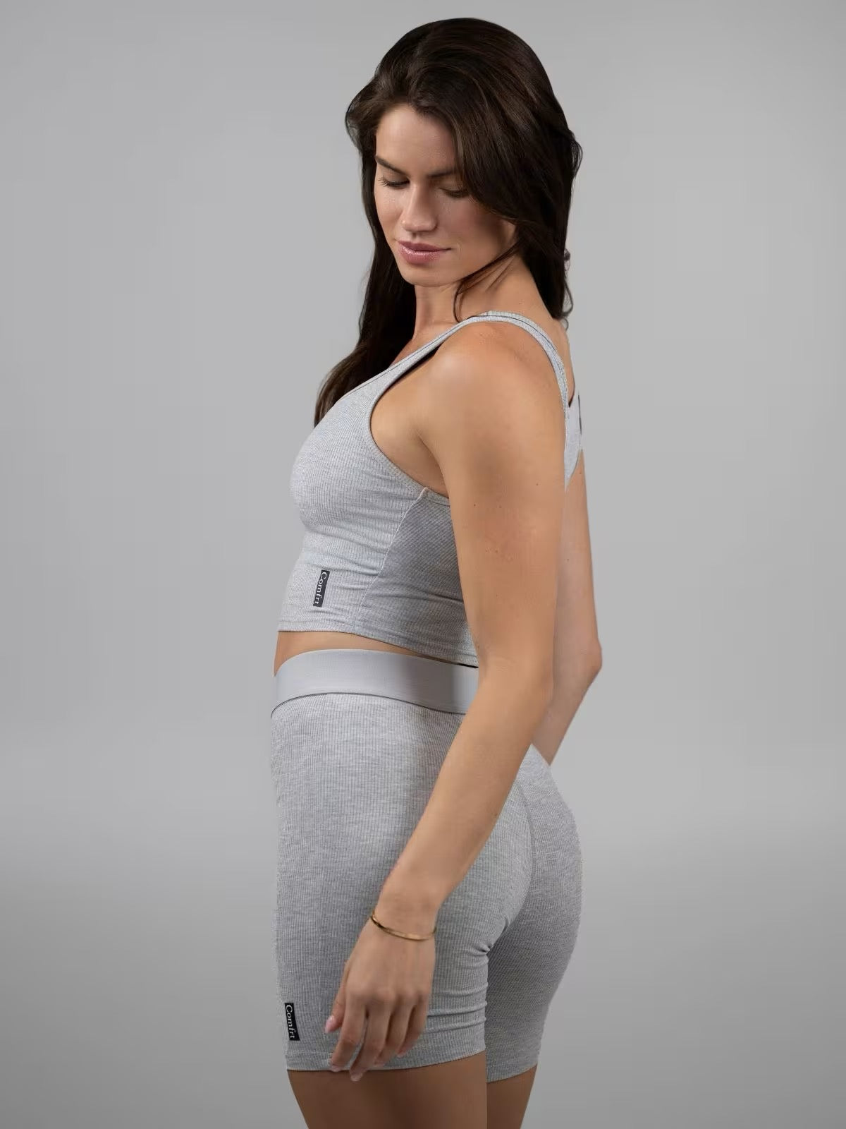 Tuition Paid x Comfrt Dorm Rib Contour Crop Tank